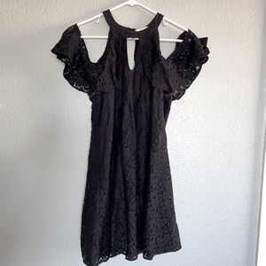L Candies Black Off The Shoulder Dress
